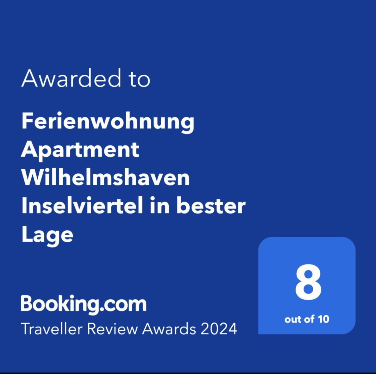 Ferienwohnung Apartment Wilhelmshaven Inselviertel In Bester Lage - Selbstaendiger Check In Moeglich Екстер'єр фото